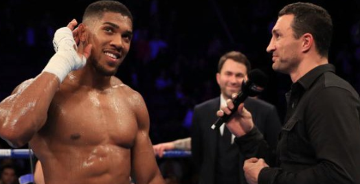 Anthony Joshua Confirms Official Announcement Is On The Way