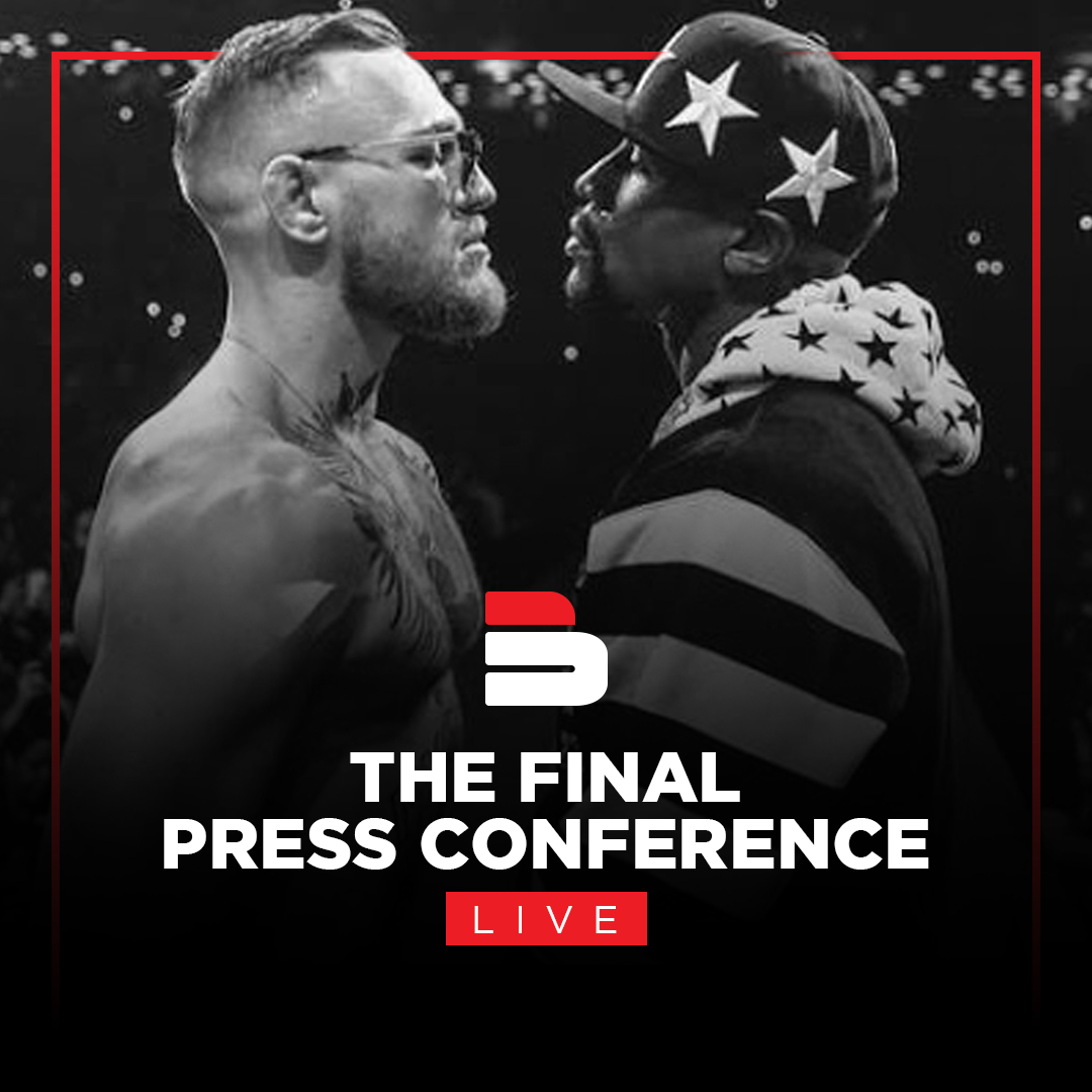 In Case You Missed it: Watch The Final Mayweather-McGregor Press Conference + Recap