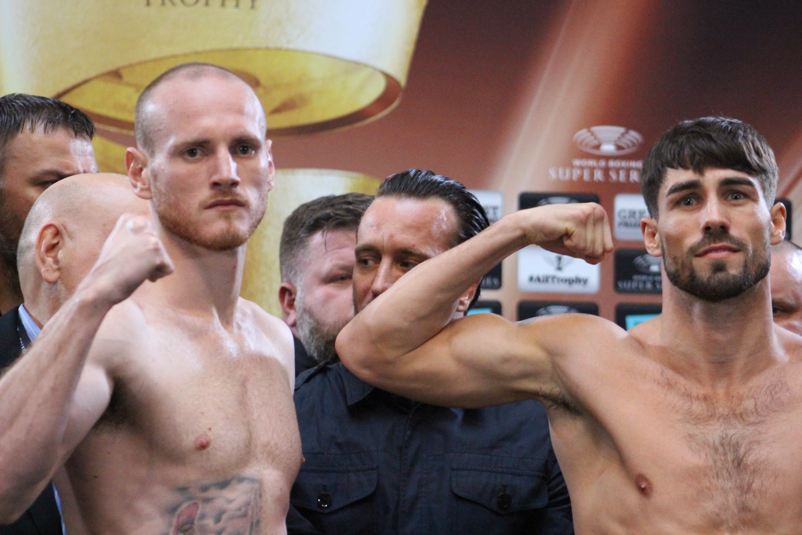 WATCH: Groves – Cox Weigh In + Intense Staredown