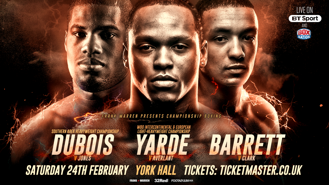 Anthony Yarde And Daniel Dubois To Headline York Hall On February 24