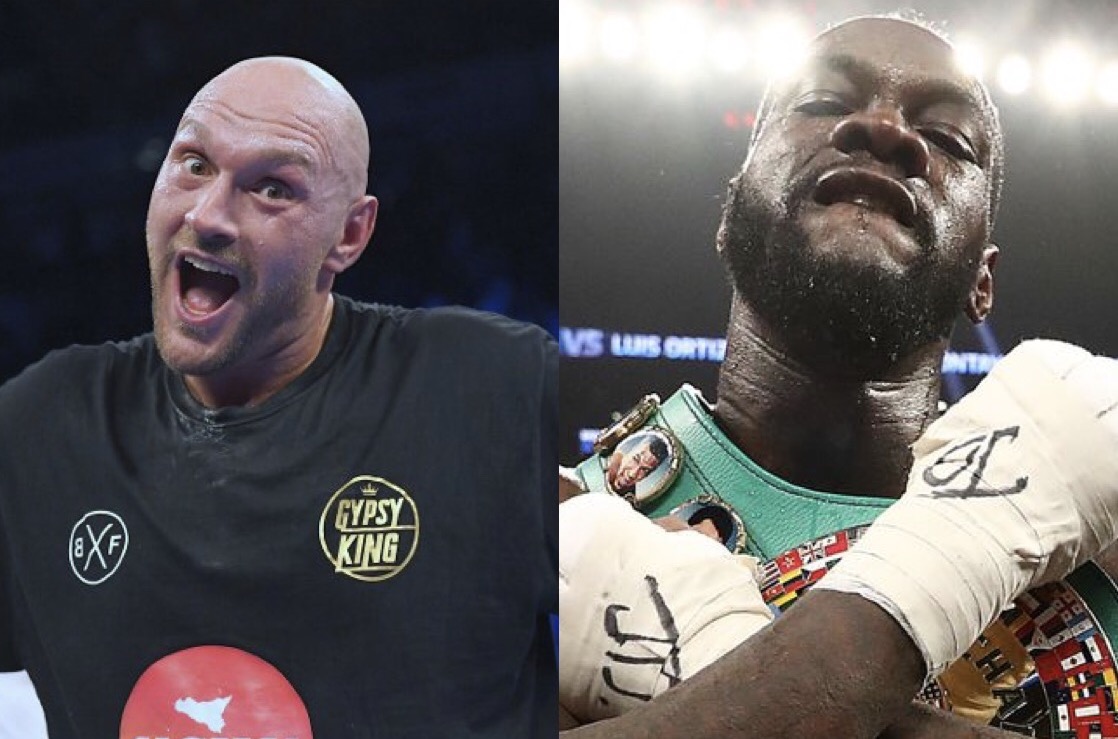 Tyson Fury CALLS OUT Deontay Wilder After Joshua-Wilder Breaks Down