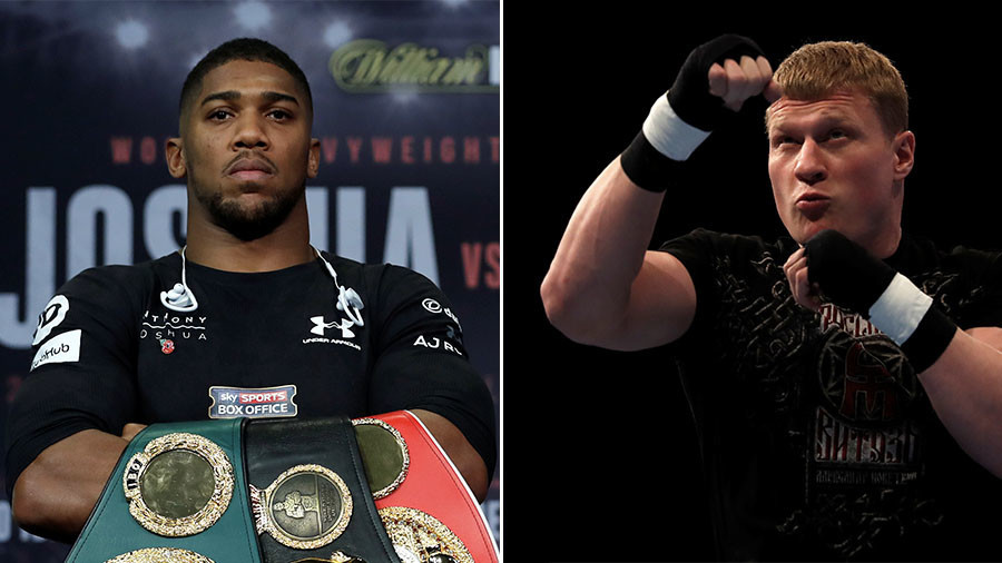Joshua and Povetkin Sign Up For VADA Testing as Heavyweight Bout Edges Closer