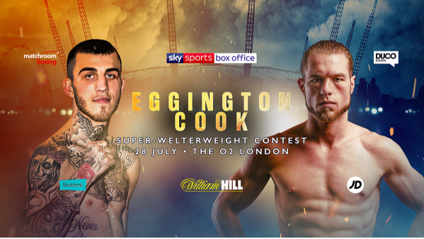 Sam Eggington to Face Brandon Cook on Whyte-Parker Undercard at The O2