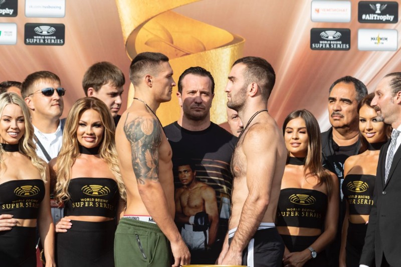 Usyk and Gassiev Make Weight for Mouthwatering World Boxing Super Series Final