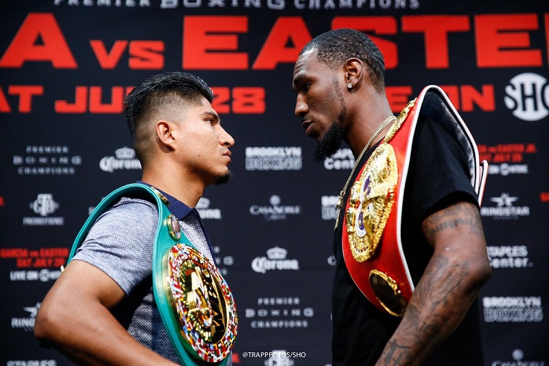 Mikey Garcia and Rober Easter Jr. Square Off in Lightweight Unification Clash