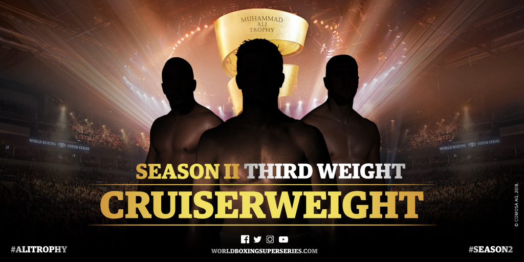 Cruiserweight Named as Third Weight Class for World Boxing Super Series Season II