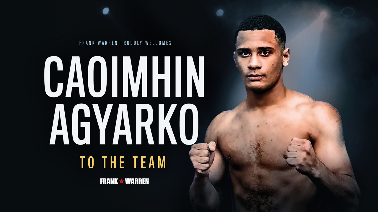 Irish Amateur Standout Caoimhin Agyarko Pens Promotional Deal With Frank Warren