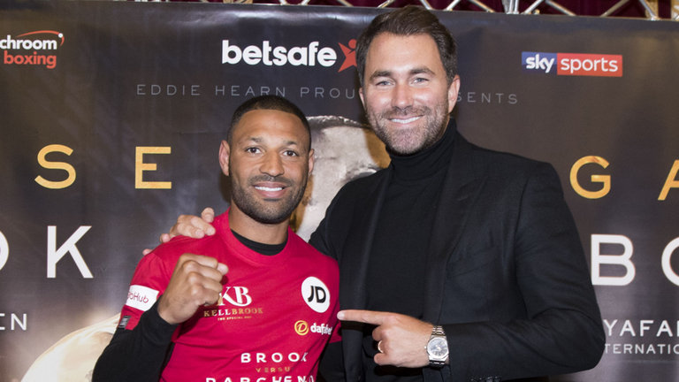 Eddie Hearn Reveals Kell Brook Prepared to Return to 147lbs for Khan and Pacquiao