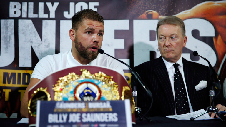 Frank Warren Issues Official Statement on Billy Joe Saunders Failed Drugs Test