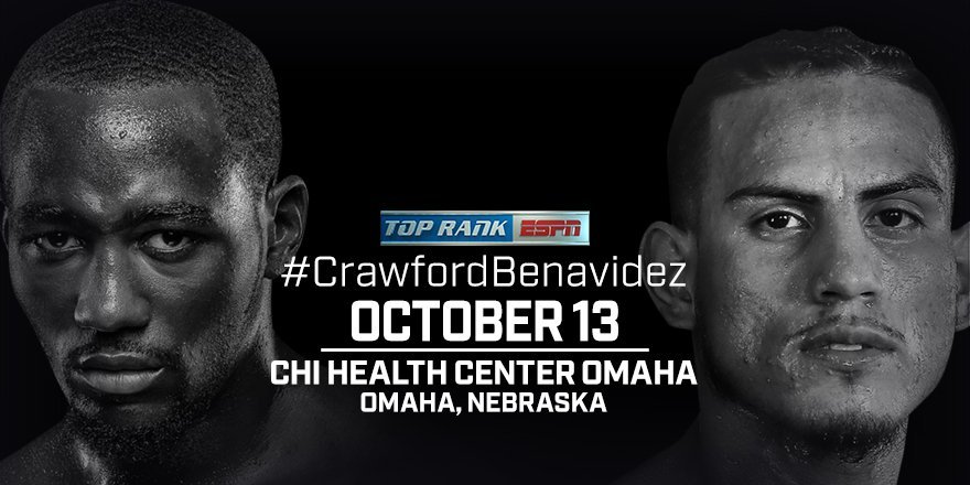 Terence Crawford Makes First Defence of Welterweight Title Against Jose Benavidez