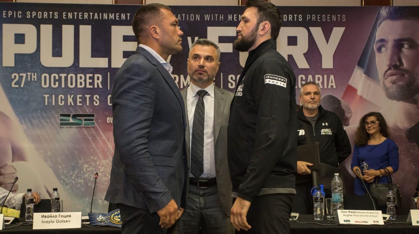Fire and Fury: Kubrat Pulev Faces Hughie Fury in IBF Final Eliminator