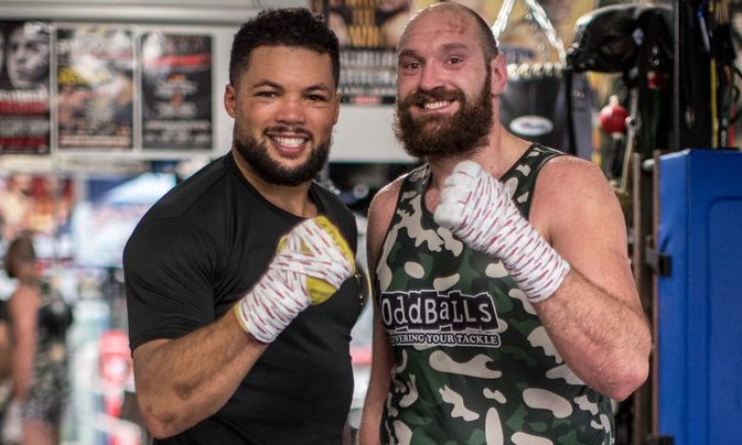 Tyson Fury Trainer Ben Davison DENIES Joe Joyce Sparring Rumours