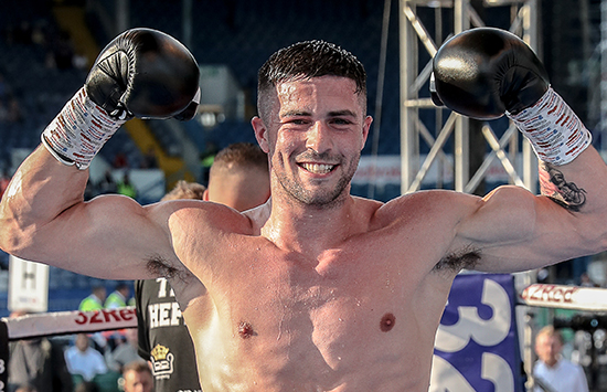 Mark Heffron Sparring Liam Smith in Preparation for Williams Bout