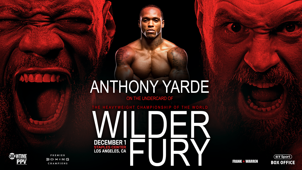 Anthony Yarde Added to Wilder-Fury Undercard on December 1st