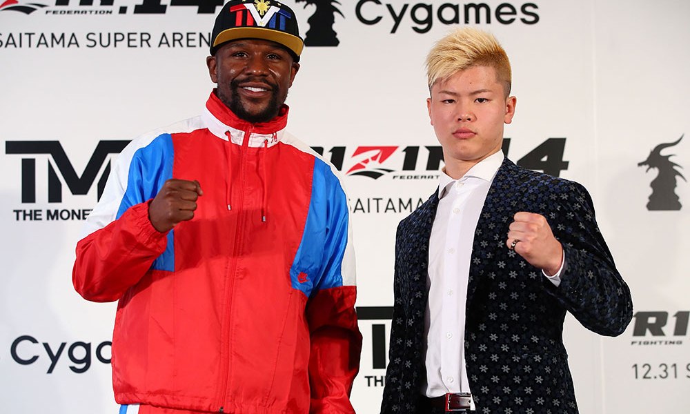 Floyd Mayweather Returns in Lucrative Exhibition Bout vs Tenshin Nasukawa