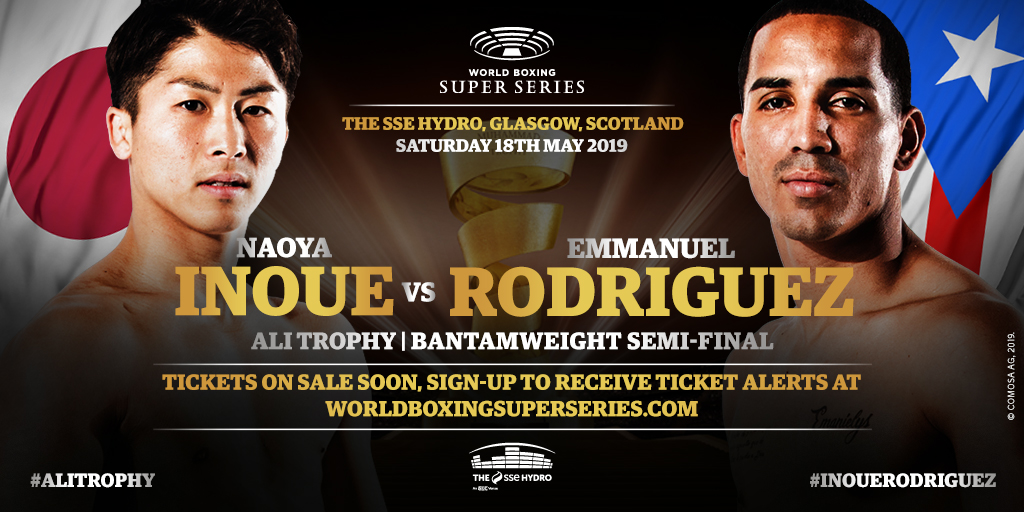 Naoya Inoue to Face Emmanuel Rodriguez on May 18 in Glasgow