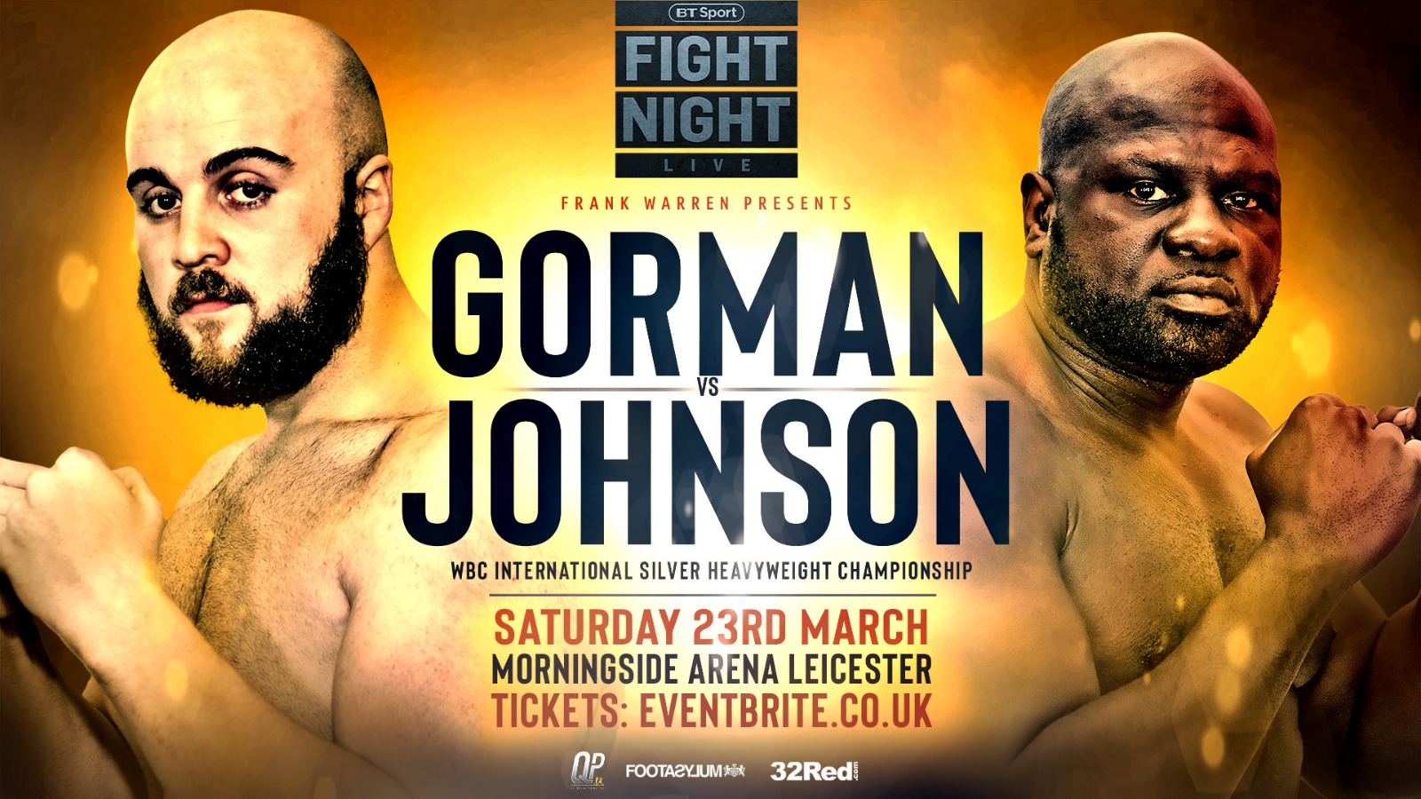 Nathan Gorman to Face Late Replacement Kevin Johnson in Leicester