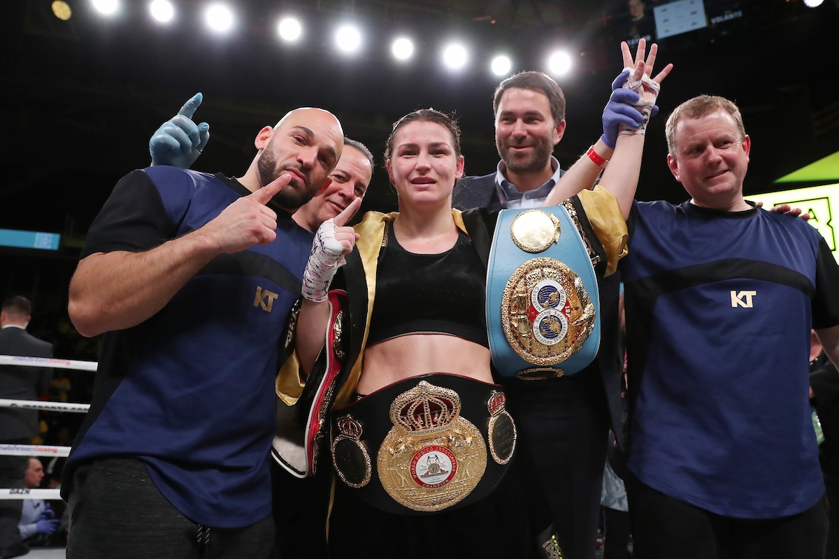 Katie Taylor vs Delfine Persoon for Undisputed Lightweight Title on Joshua-Miller Undercard