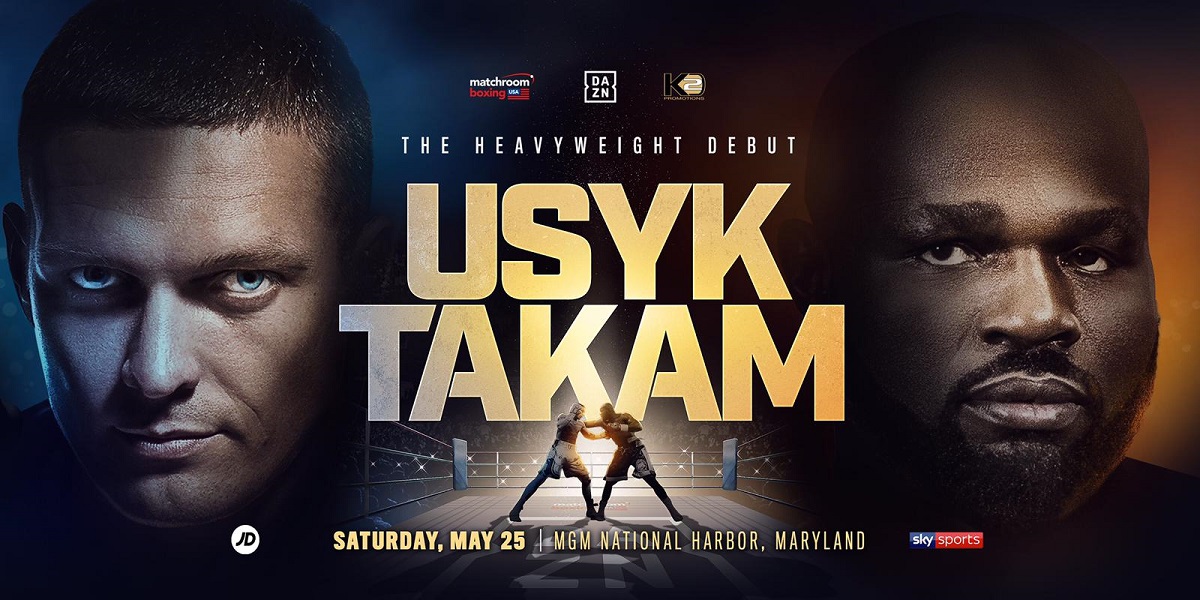 Oleksandr Usyk to Face Carlos Takam in Heavyweight Debut on May 25