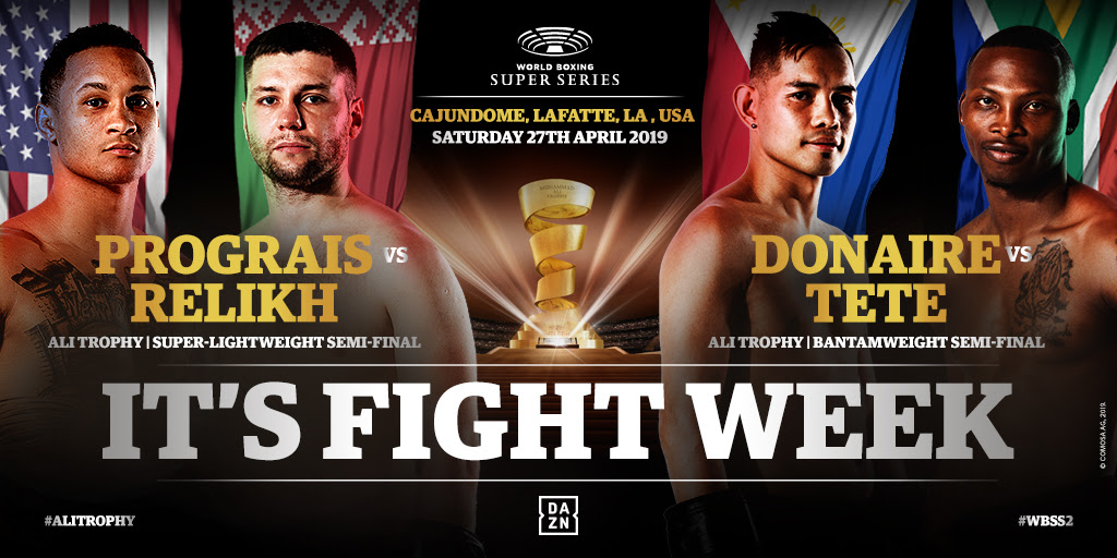 Prograis vs Relikh & Donaire vs Tete Double-Header Takes Place in Louisiana