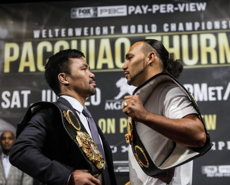 Keith Thurman ready for Pacquiao showdown: “I’m doing to him, what he did to De La Hoya!”