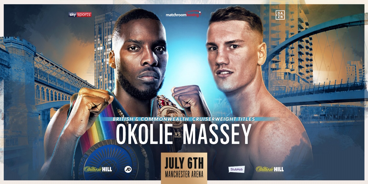 Okolie-Massey and Fitzgerald-Rose Confirmed for July 6 in Manchester