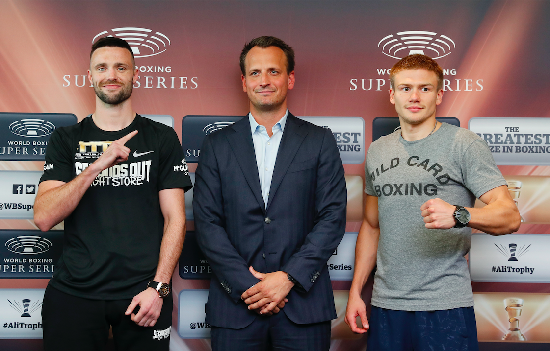 WBSS Semi-Finalists Face-Off at Glasgow Press Conference