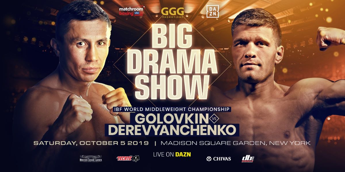 Golovkin-Derevyanchenko to Meet at MSG for Vacant IBF World Middleweight Title