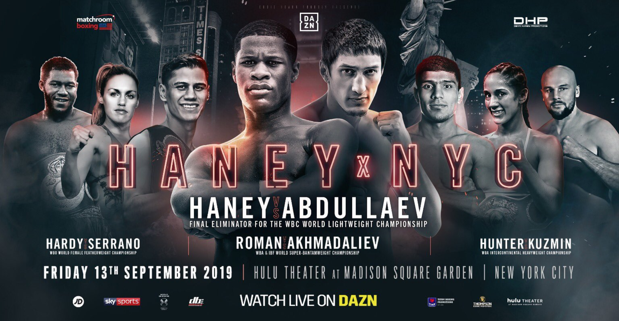 Haney-Abdullaev in WBC Lightweight Final Eliminator – Sept 13th at MSG