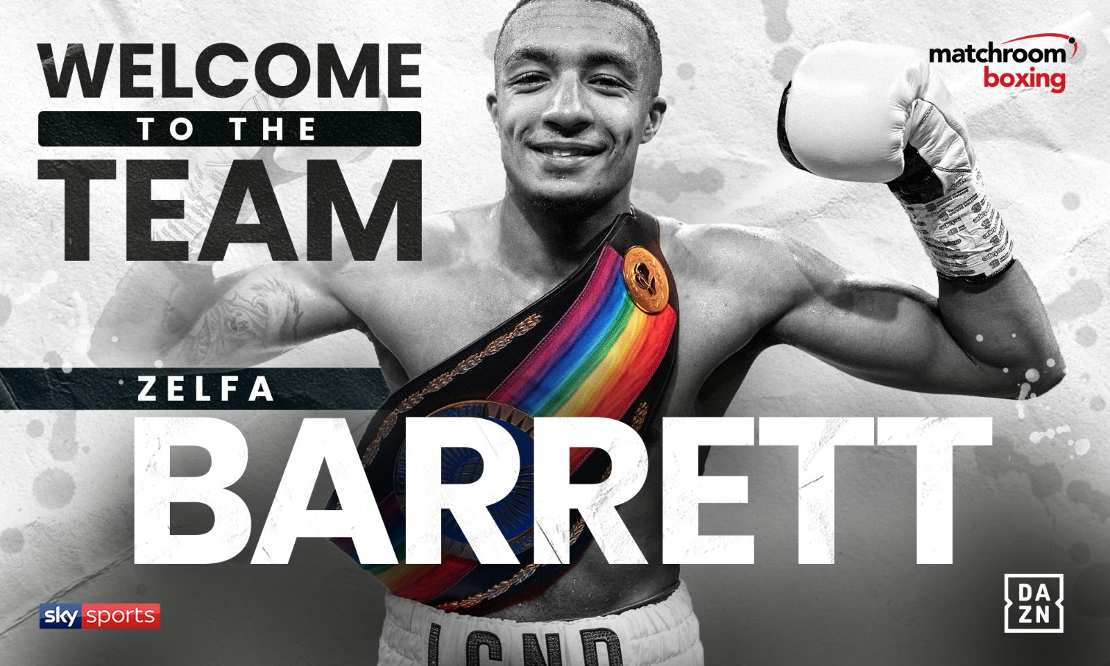 Zelfa Barrett Inks Promotional Deal With Matchroom Boxing