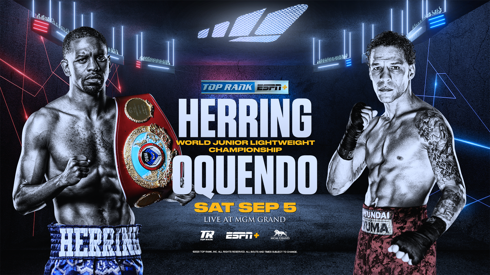 Herring-Oquendo rearranged for September 5