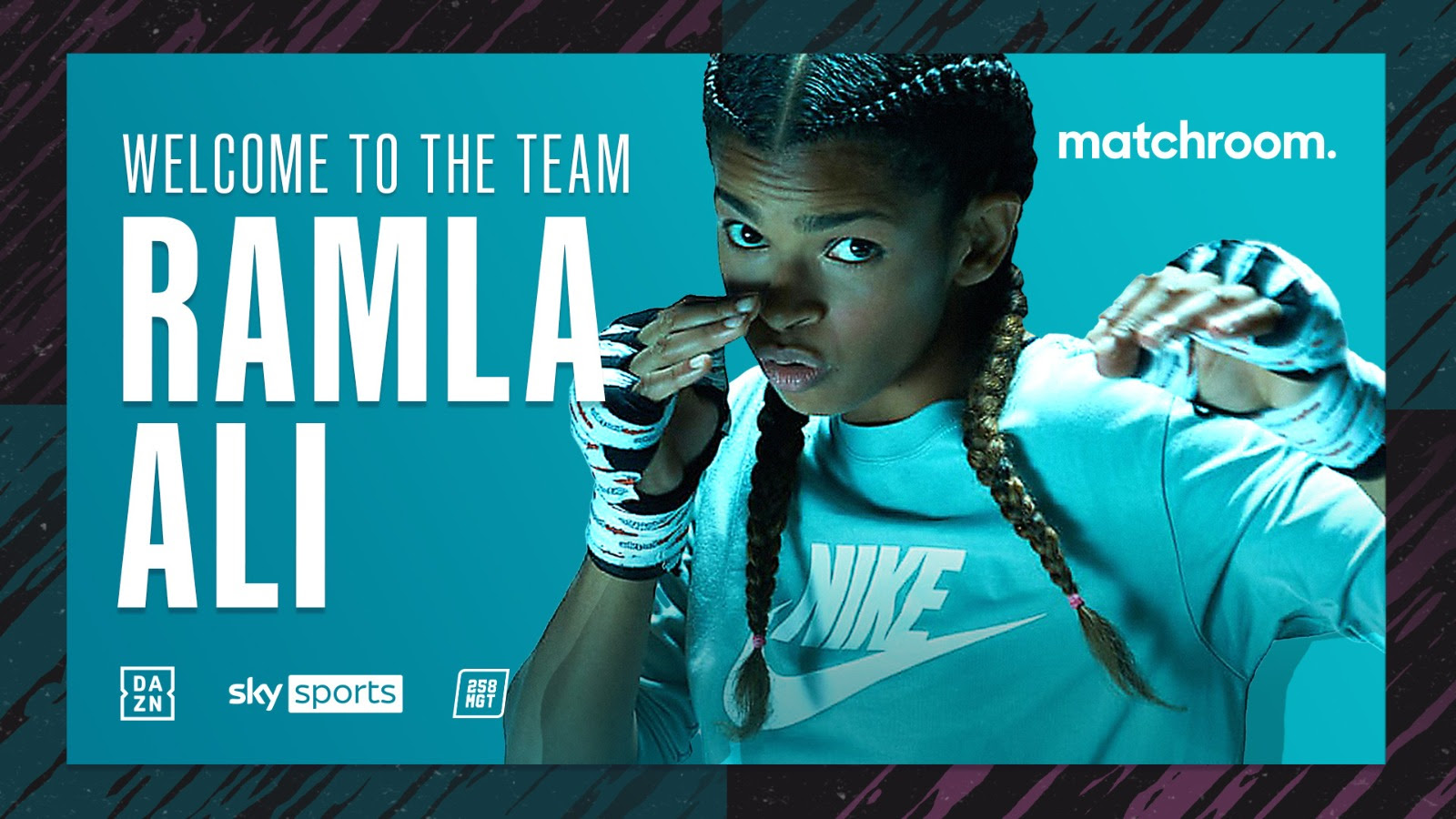 Ramla Ali signs with Matchroom Boxing