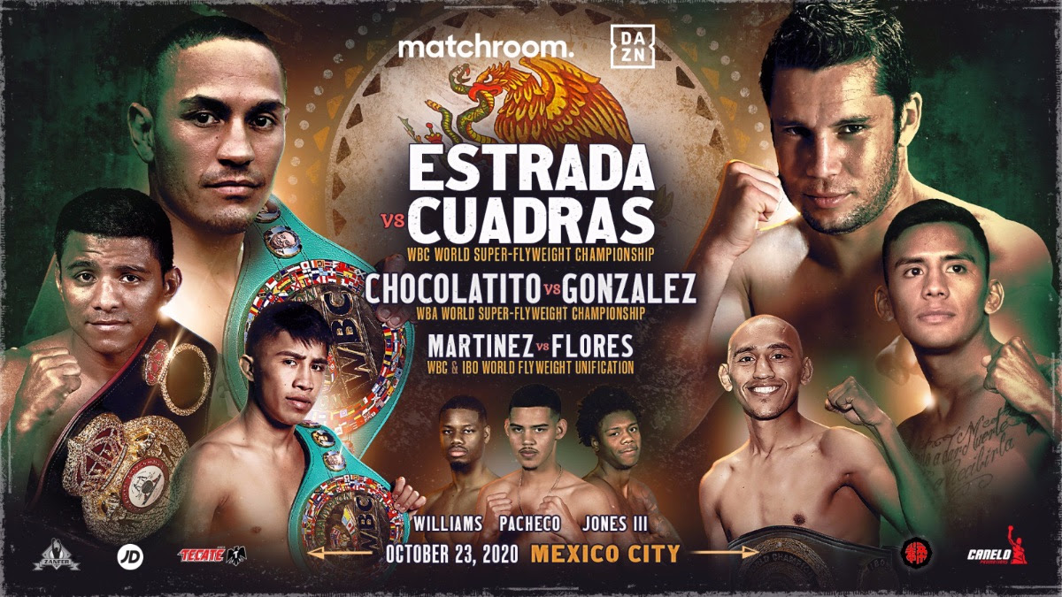 Matchroom confirms October 23 world title triple header
