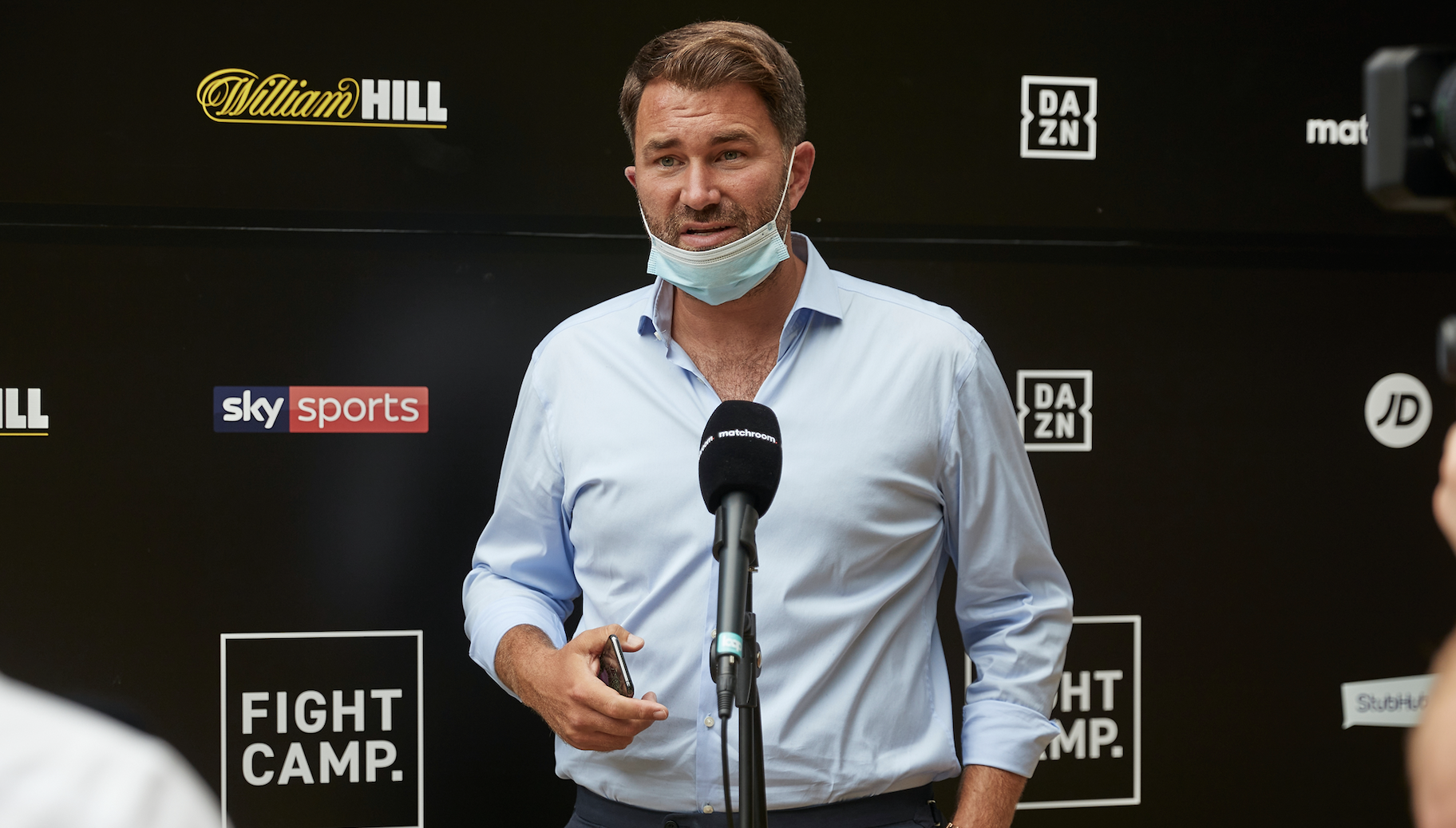 Hearn tests positive for Covid-19, Buatsi-Calic unaffected