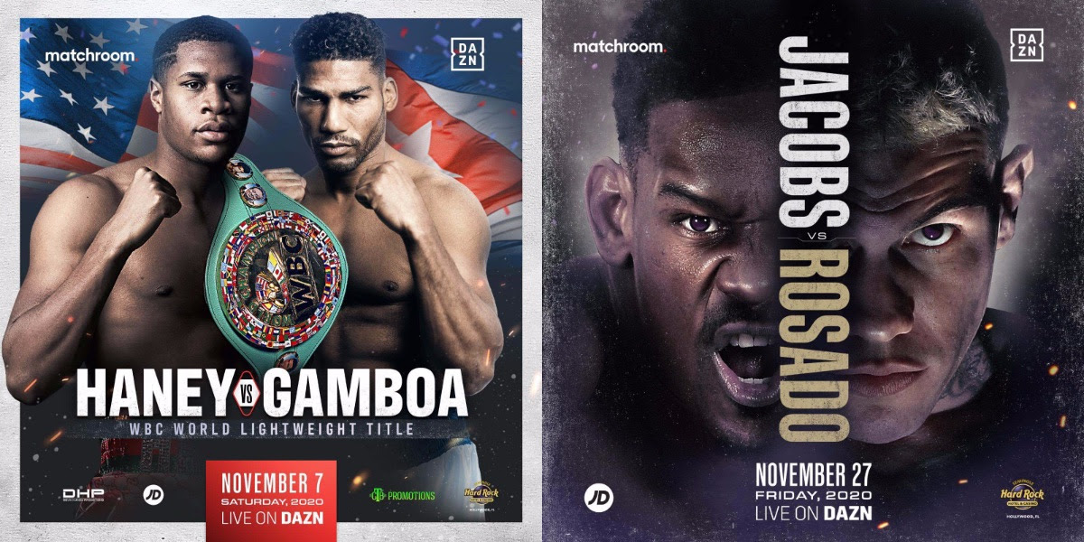 Matchroom announces Haney-Gamboa and Jacobs-Rosado