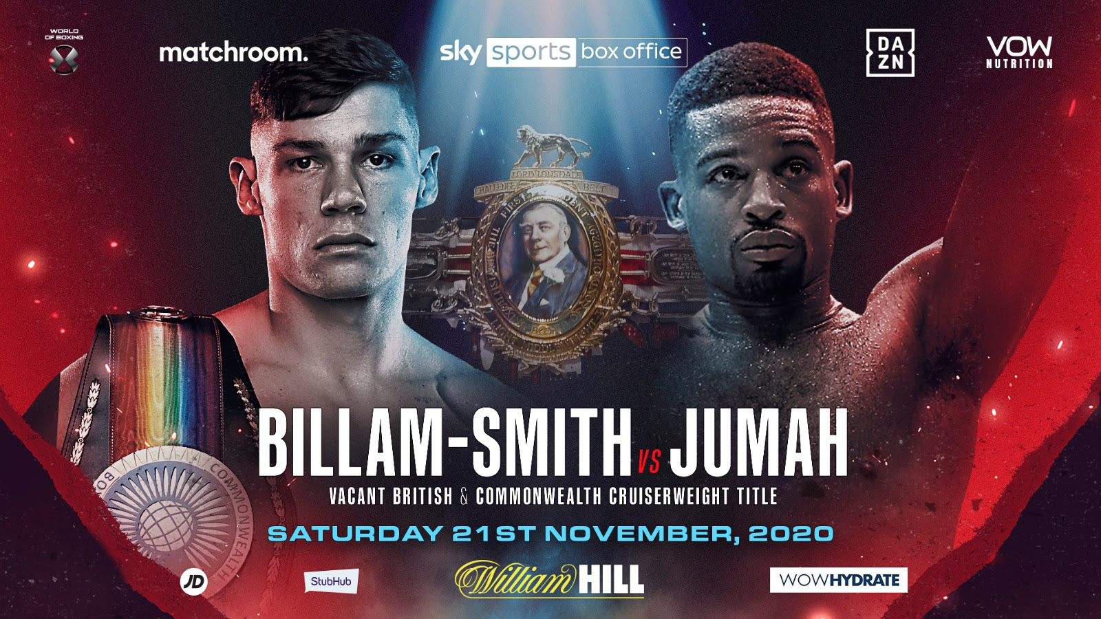 Billam-Smith to face Jumah on November 21
