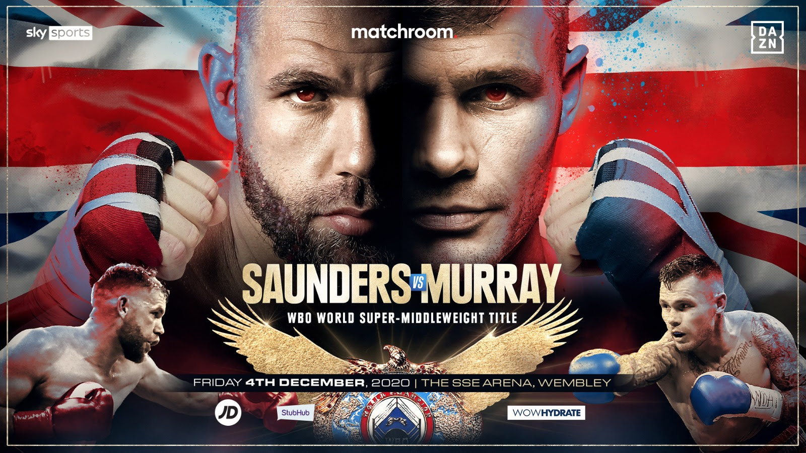 Saunders-Murray confirmed for December 4