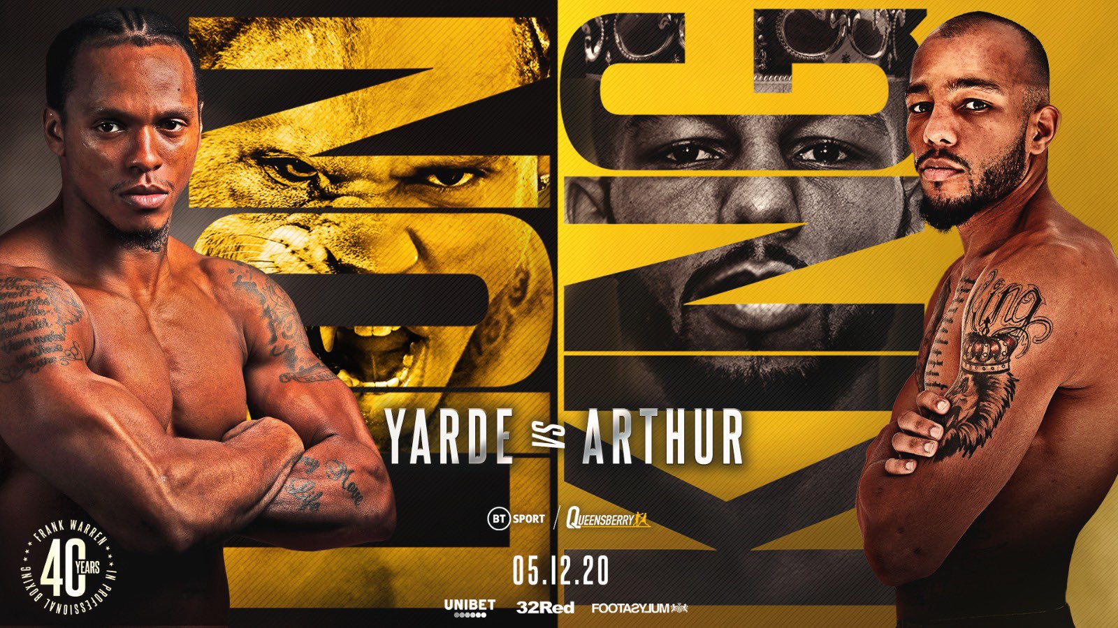Yarde-Arthur confirmed for December 5