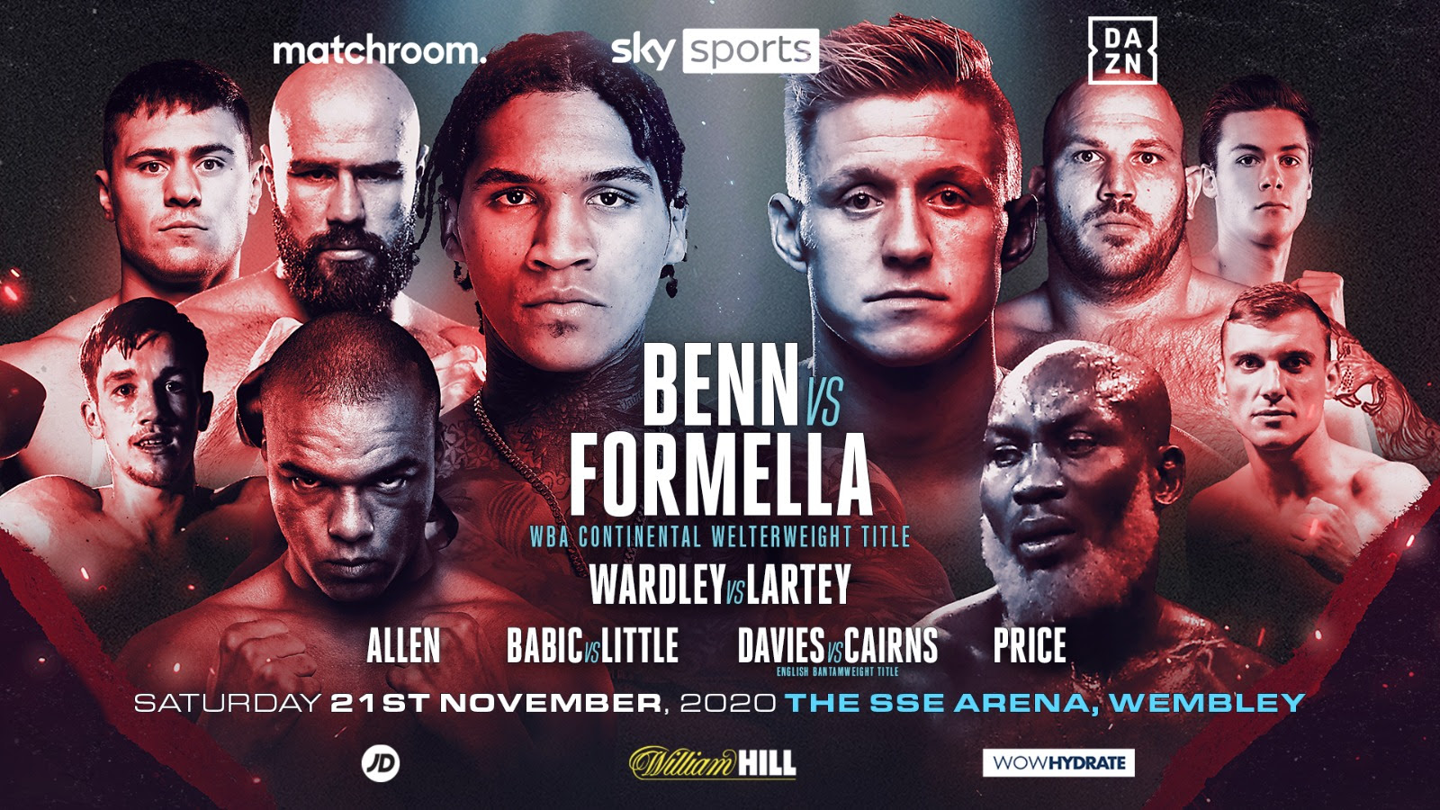 Benn to headline against Formella on November 21