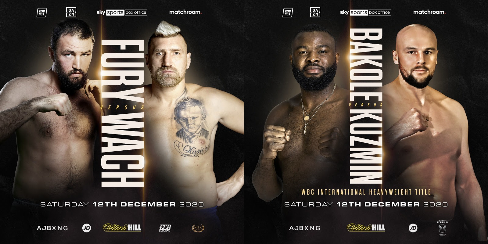 Fury-Wach, Bakole-Kuzmin land on Joshua-Pulev bill