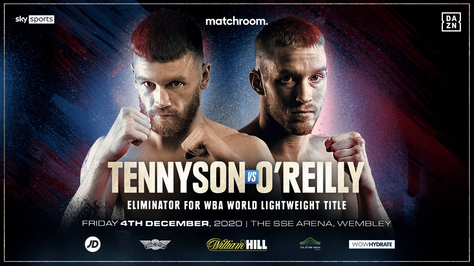 Tennyson to face O’Reilly in world title eliminator on December 4
