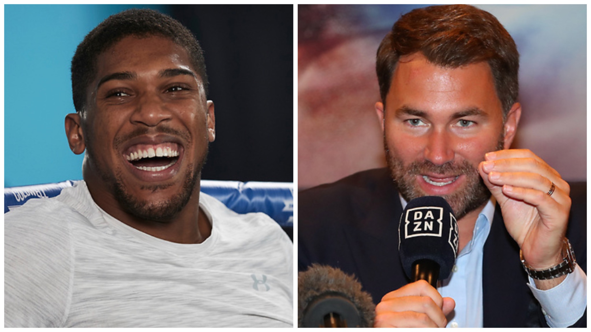 Hearn believes Joshua is the favourite in Fury clash