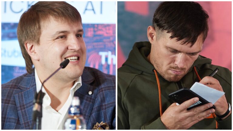 Krassyuk: Usyk wants respect, not interim title fight with Joyce