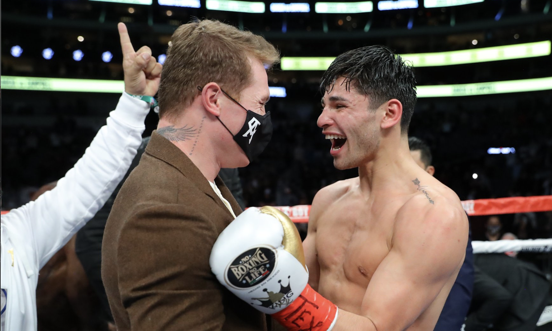 Canelo delighted by Ryan Garcia display