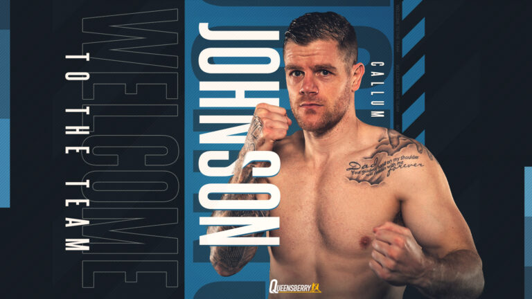 Johnson inks Queensberry promotional pact