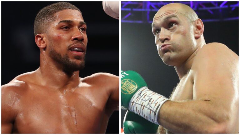 Anthony Joshua and Tyson Fury sign two-fight deal