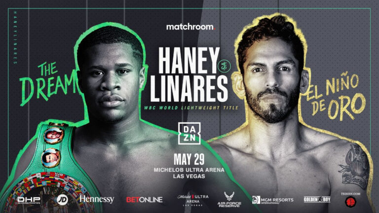 Haney-Linares confirmed for May 29