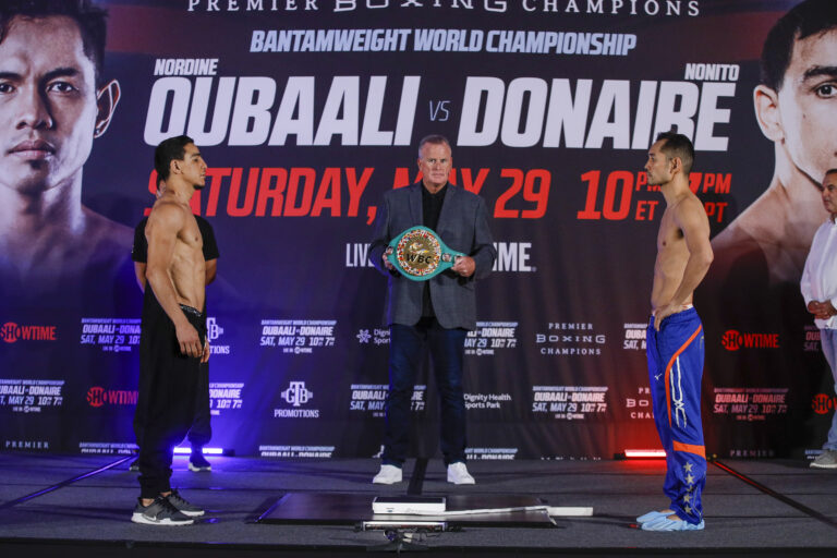 Oubaali vs Donaire Boxing Social Staff Picks