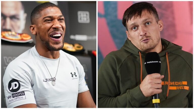 Krassyuk reveals Joshua-Usyk talks