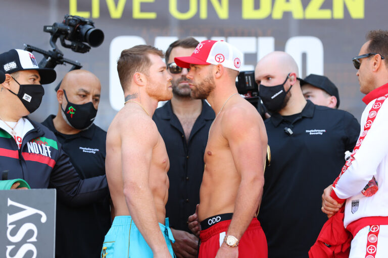 Canelo vs Saunders Boxing Social staff picks
